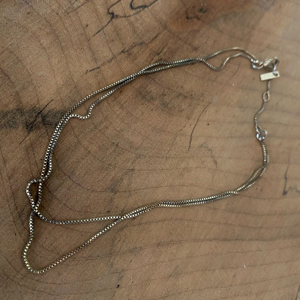 Pilgrim Goldtone Anklet